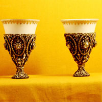 Diamond studded tea cups of Nizam Era